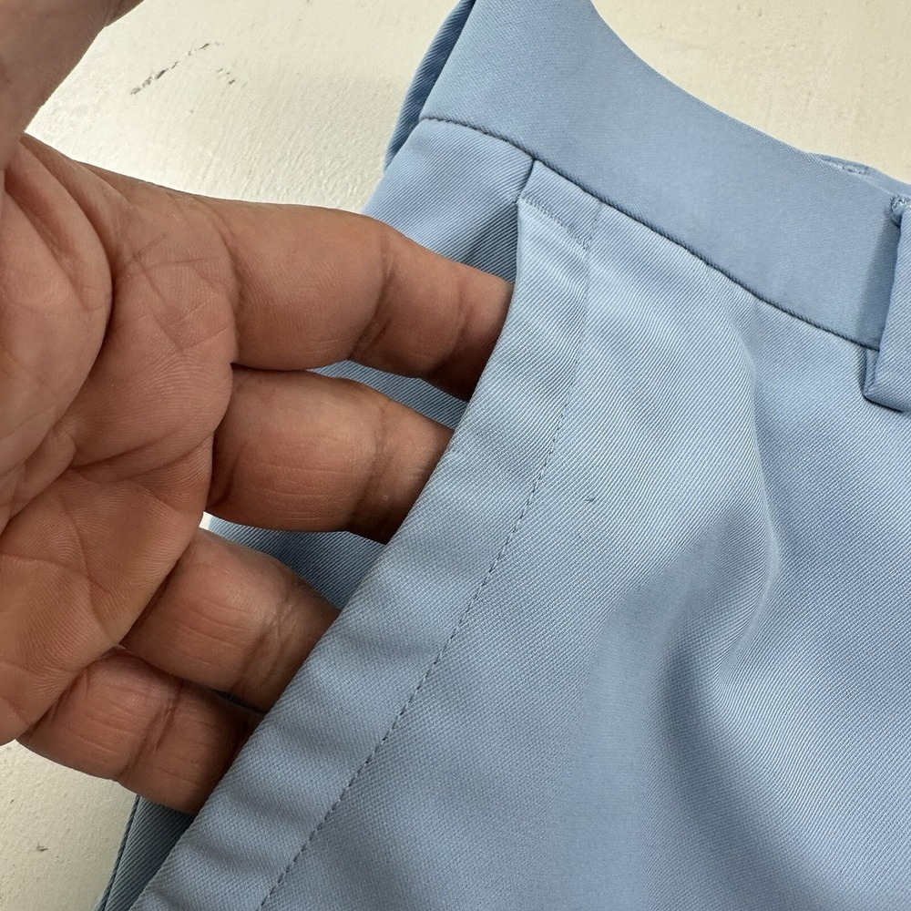 Peter Millar salem shorts Men's 36 Performance Chino Golf Light Blue Wicking‎ - Picture 2 of 14